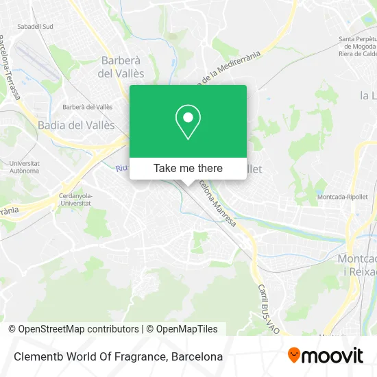 Clementb World Of Fragrance map