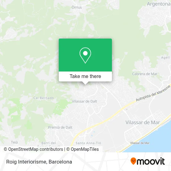Roig Interiorisme map