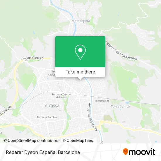 Reparar Dyson España map