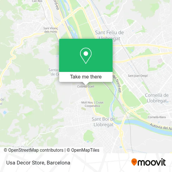 Usa Decor Store map