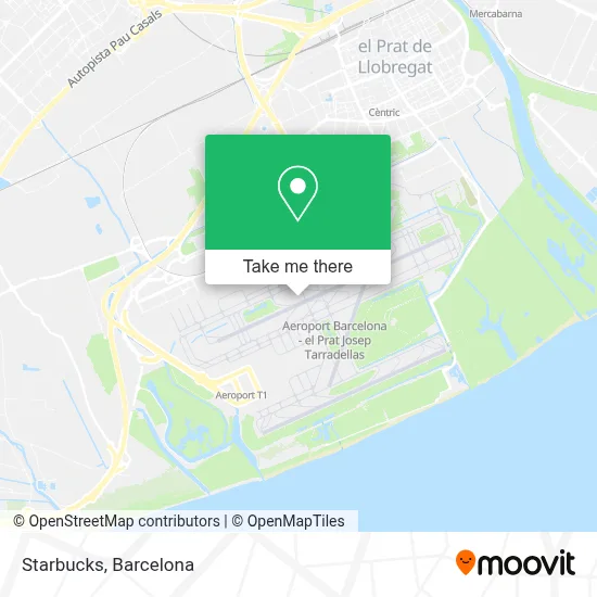 Starbucks map