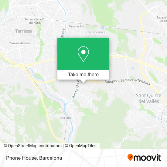 Phone House map