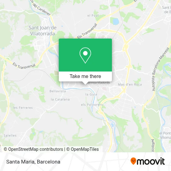Santa Maria map