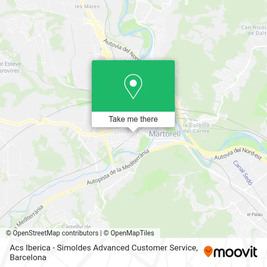 Acs Iberica - Simoldes Advanced Customer Service map