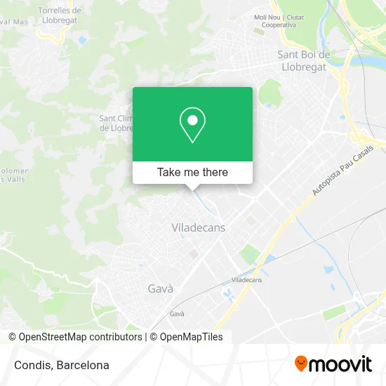 Condis map