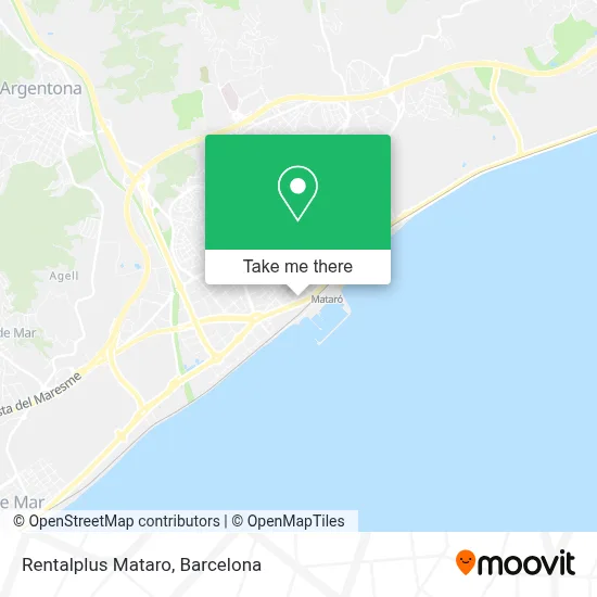 Rentalplus Mataro map
