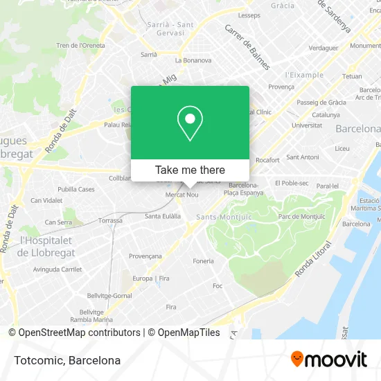 Totcomic map