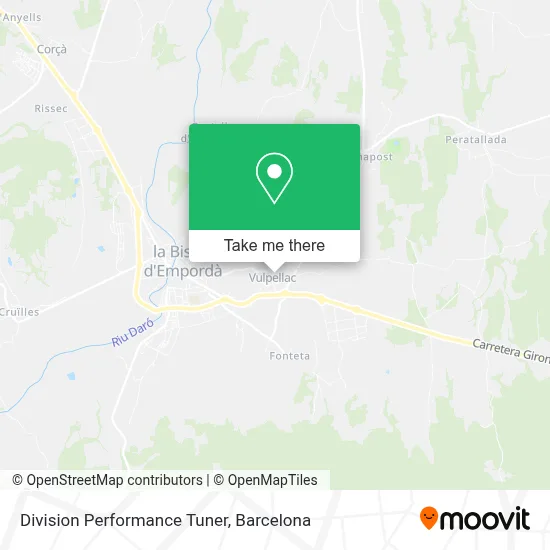Division Performance Tuner map