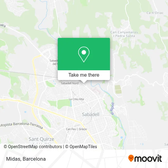 Midas map