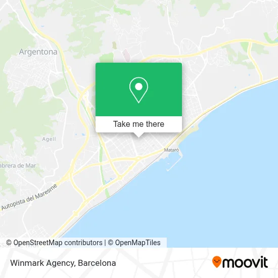 Winmark Agency map