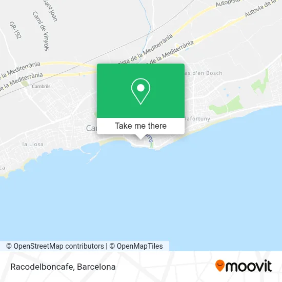 Racodelboncafe map