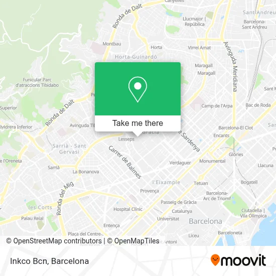 Inkco Bcn map