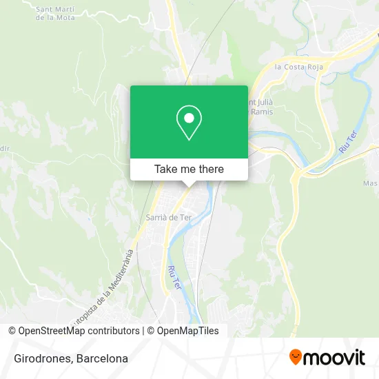 Girodrones map