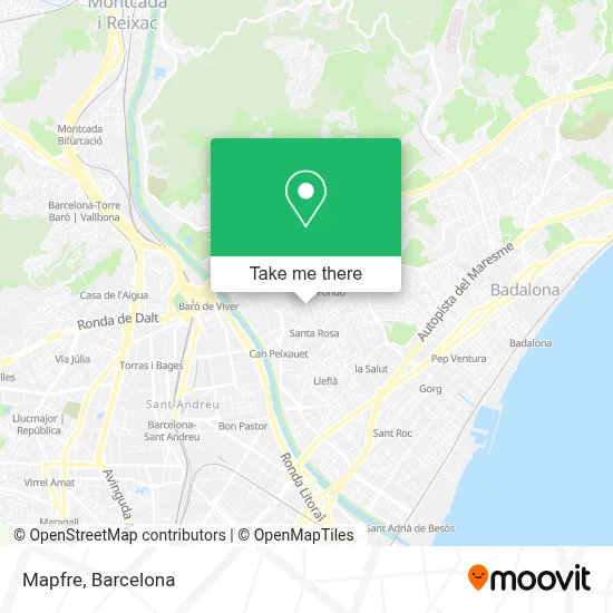 Mapfre map