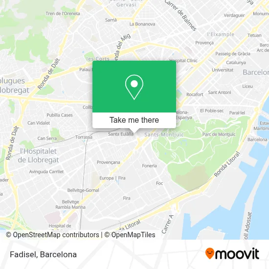 Fadisel map
