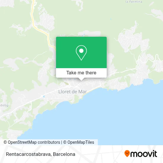 Rentacarcostabrava map