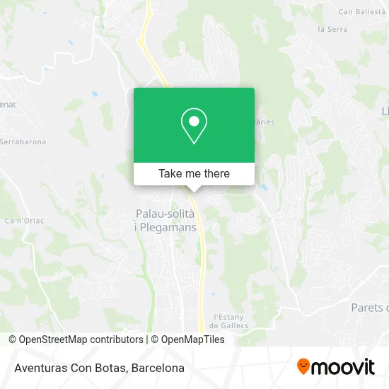 Aventuras Con Botas map