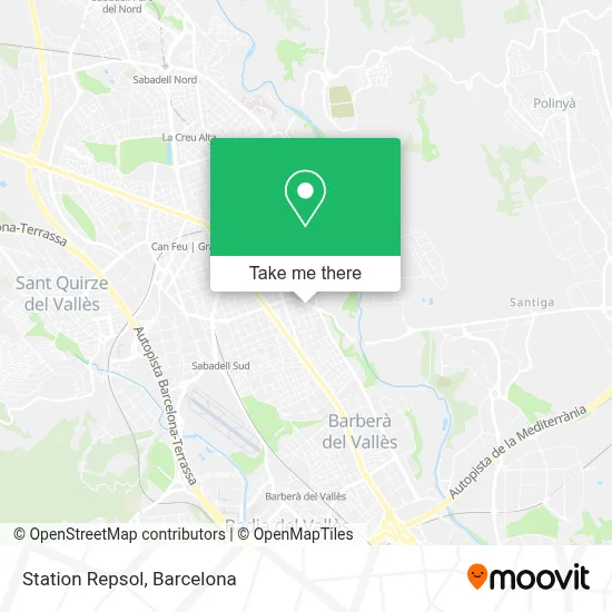 Station Repsol map