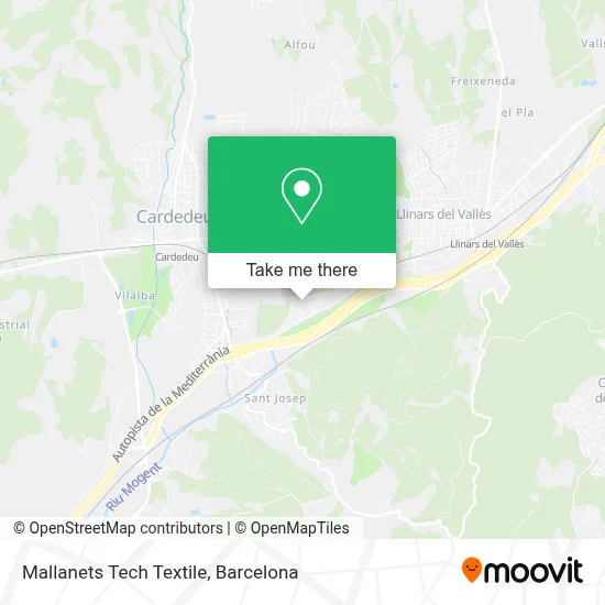 Mallanets Tech Textile map
