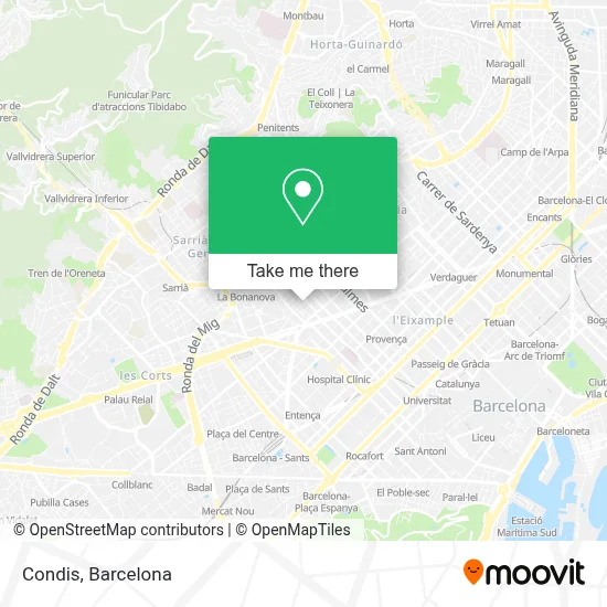 Condis map