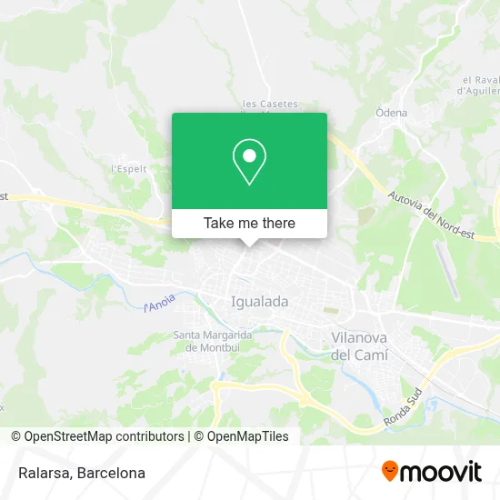 Ralarsa map