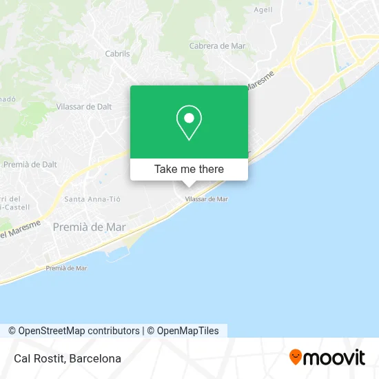 Cal Rostit map