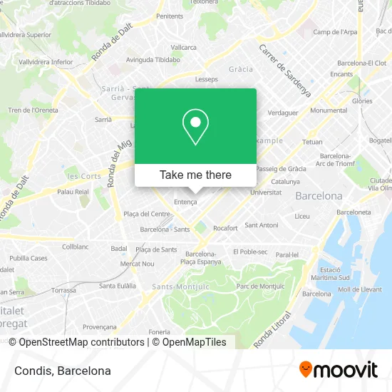 Condis map