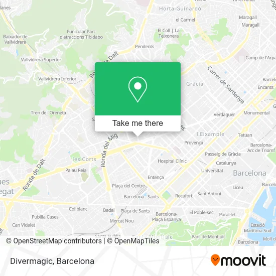 Divermagic map