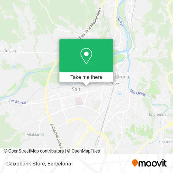 Caixabank Store map