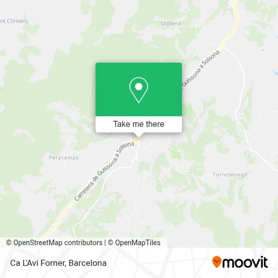 Ca L'Avi Forner map