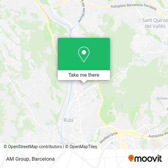 AM Group map