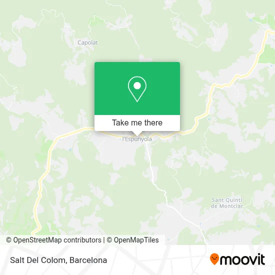 Salt Del Colom map