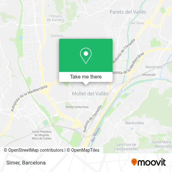 Simer map