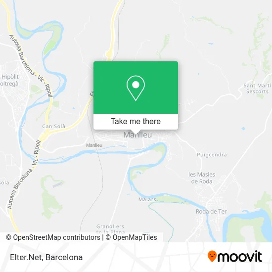 Elter.Net map