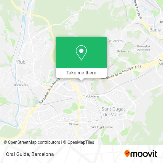 Oral Guide map