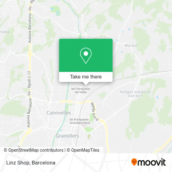 Linz Shop map