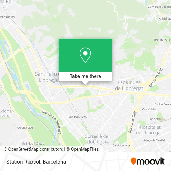 Station Repsol map