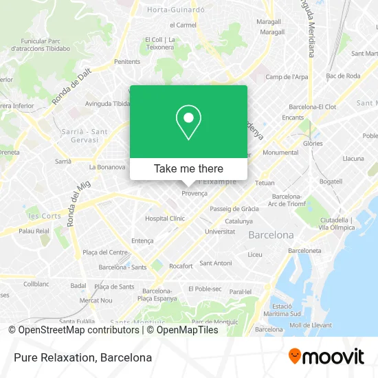 Pure Relaxation map