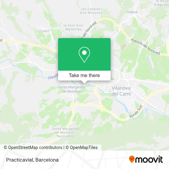 Practicavial map