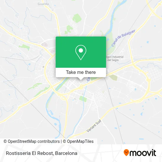 Rostisseria El Rebost map