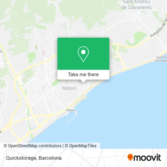 Quickstorage map