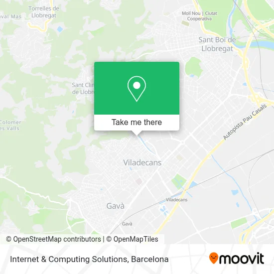 Internet & Computing Solutions map
