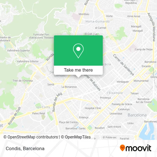 Condis map