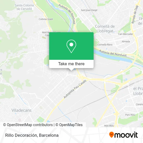 Rillo Decoración map