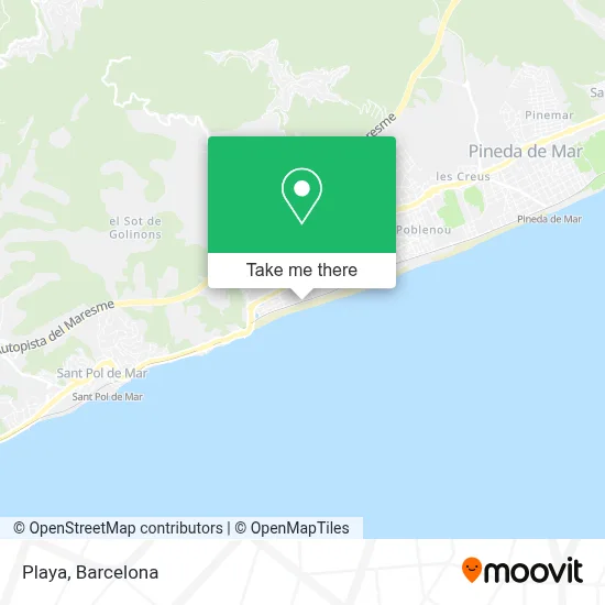 Playa map