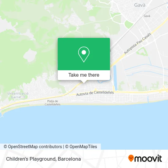 Parque Infantil map