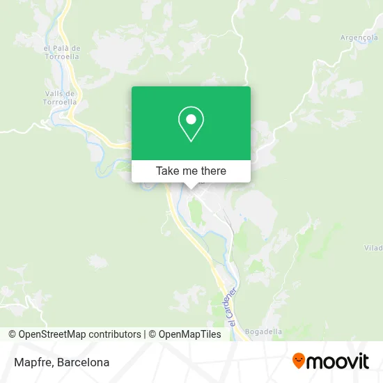 Mapfre map