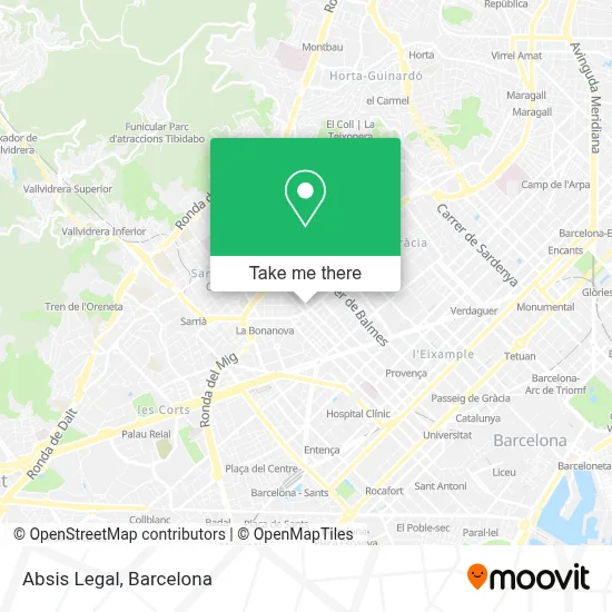 Absis Legal map