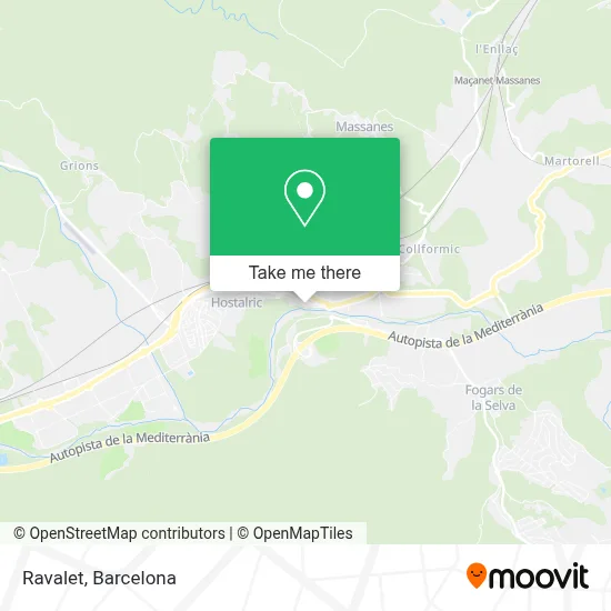 Ravalet map