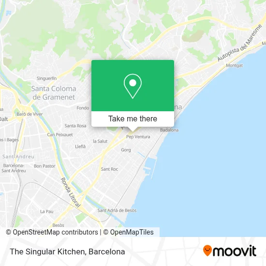 The Singular Kitchen map